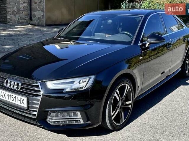 Ауди А4 2016 в Харькове на Automoto.ua Черный Ауди А4, объемом двигателя 1.98 л и пробегом 118 тыс. км за 22500 $, фото 1 на Automoto.ua