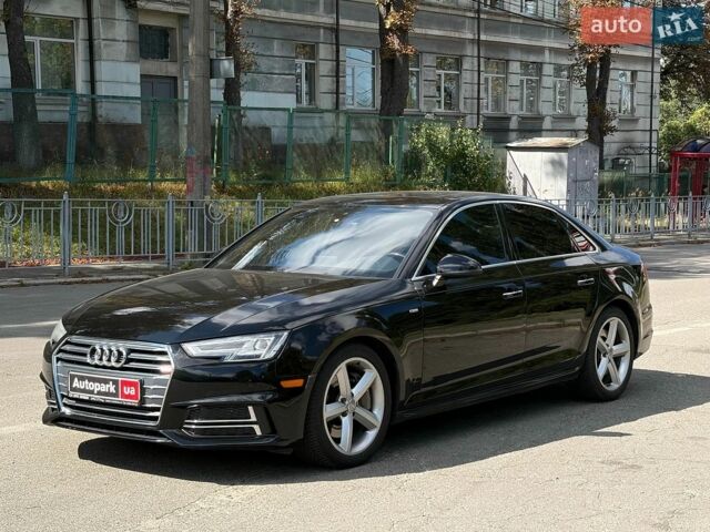 Черный Ауди А4, объемом двигателя 2 л и пробегом 170 тыс. км за 16490 $, фото 1 на Automoto.ua