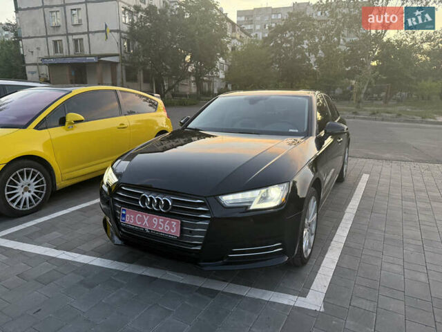 Черный Ауди А4, объемом двигателя 2 л и пробегом 202 тыс. км за 16500 $, фото 1 на Automoto.ua