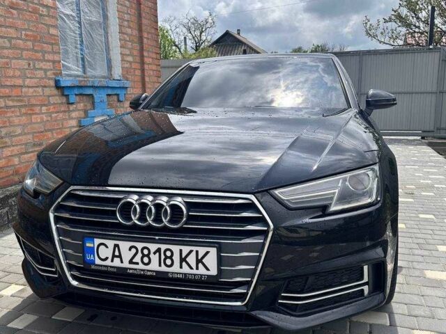 Черный Ауди А4, объемом двигателя 2 л и пробегом 100 тыс. км за 381 $, фото 1 на Automoto.ua