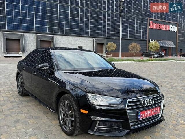 Черный Ауди А4, объемом двигателя 2 л и пробегом 180 тыс. км за 16500 $, фото 1 на Automoto.ua