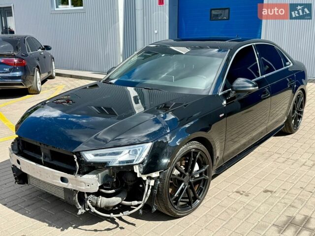 Черный Ауди А4, объемом двигателя 2 л и пробегом 200 тыс. км за 13400 $, фото 1 на Automoto.ua