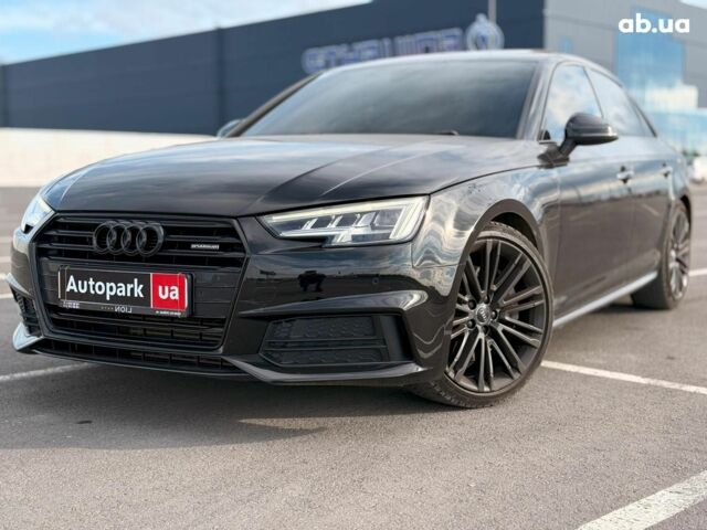 Черный Ауди А4, объемом двигателя 2 л и пробегом 74 тыс. км за 19890 $, фото 1 на Automoto.ua