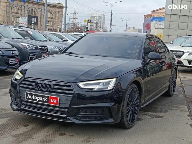 Черный Ауди А4, объемом двигателя 2 л и пробегом 202 тыс. км за 17990 $, фото 1 на Automoto.ua