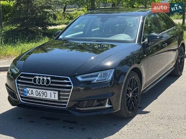 Черный Ауди А4, объемом двигателя 1.98 л и пробегом 170 тыс. км за 18000 $, фото 1 на Automoto.ua