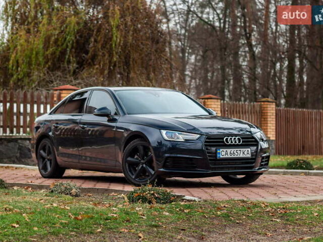 Черный Ауди А4, объемом двигателя 1.98 л и пробегом 140 тыс. км за 19300 $, фото 1 на Automoto.ua
