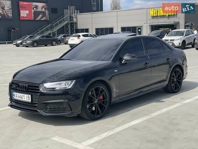 Ауді А4 2018 у Києві на Automoto.ua Чорний Ауді А4, об'ємом двигуна 1.98 л та пробігом 122 тис. км за 25000 $, фото 1 на Automoto.ua