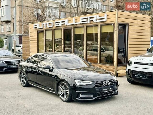 Ауді А4 2018 у Києві на Automoto.ua Чорний Ауді А4, об'ємом двигуна 1.98 л та пробігом 118 тис. км за 22200 $, фото 1 на Automoto.ua
