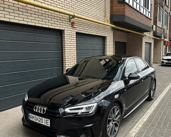 Черный Ауди А4, объемом двигателя 1.98 л и пробегом 115 тыс. км за 20999 $, фото 1 на Automoto.ua