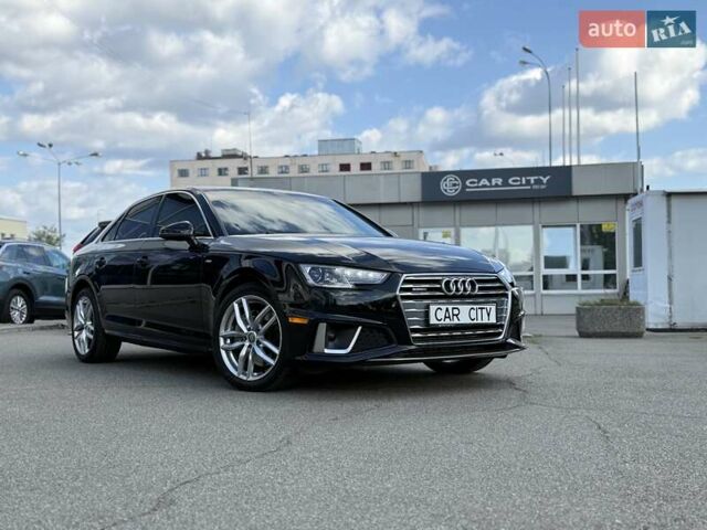 Ауді А4 2019 у Києві на Automoto.ua Чорний Ауді А4, об'ємом двигуна 1.98 л та пробігом 144 тис. км за 18999 $, фото 1 на Automoto.ua