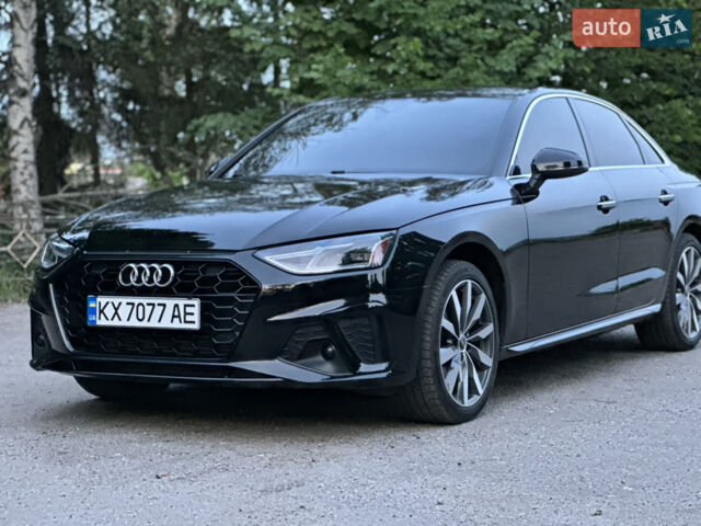 Черный Ауди А4, объемом двигателя 1.98 л и пробегом 47 тыс. км за 25500 $, фото 1 на Automoto.ua
