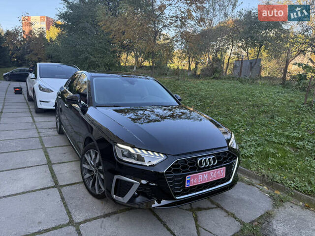 Черный Ауди А4, объемом двигателя 2 л и пробегом 50 тыс. км за 26500 $, фото 1 на Automoto.ua
