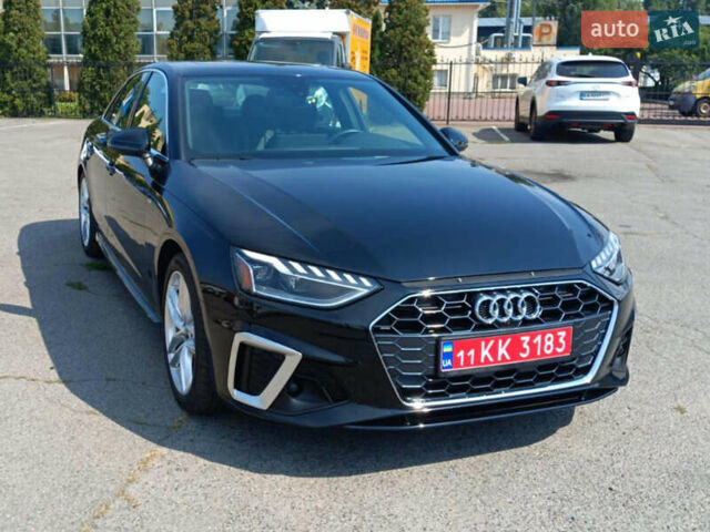 Черный Ауди А4, объемом двигателя 1.98 л и пробегом 44 тыс. км за 33400 $, фото 1 на Automoto.ua