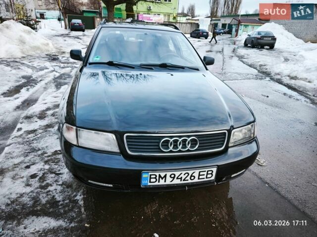 Черный Ауди А4, объемом двигателя 1.78 л и пробегом 337 тыс. км за 4000 $, фото 1 на Automoto.ua