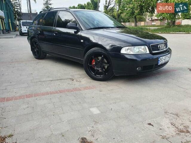 Черный Ауди А4, объемом двигателя 1.8 л и пробегом 332 тыс. км за 3999 $, фото 1 на Automoto.ua