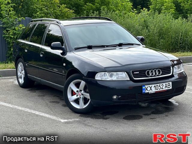Чорний Ауді А4, об'ємом двигуна 1.8 л та пробігом 290 тис. км за 3900 $, фото 1 на Automoto.ua