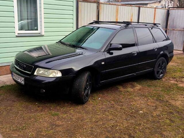 Черный Ауди А4, объемом двигателя 1.6 л и пробегом 296 тыс. км за 3800 $, фото 1 на Automoto.ua