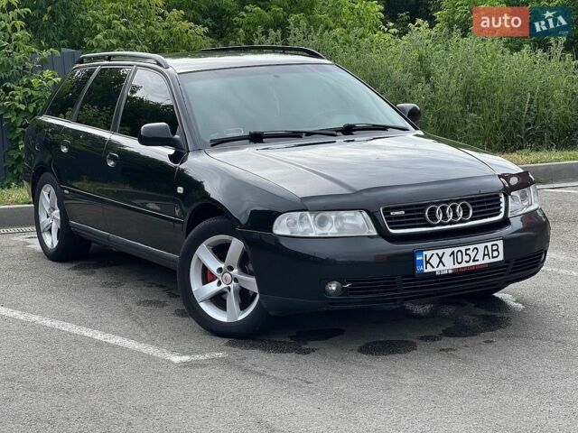 Черный Ауди А4, объемом двигателя 1.8 л и пробегом 290 тыс. км за 3900 $, фото 1 на Automoto.ua