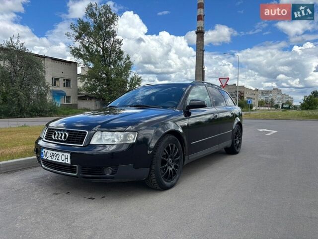 Чорний Ауді А4, об'ємом двигуна 2 л та пробігом 425 тис. км за 4800 $, фото 1 на Automoto.ua