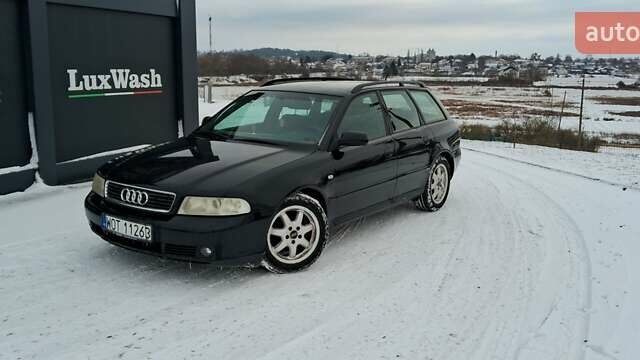 Черный Ауди А4, объемом двигателя 1.8 л и пробегом 250 тыс. км за 1596 $, фото 1 на Automoto.ua