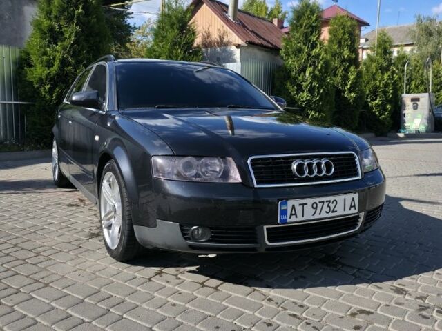 Черный Ауди А4, объемом двигателя 2 л и пробегом 245 тыс. км за 5947 $, фото 1 на Automoto.ua