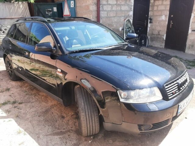 Черный Ауди А4, объемом двигателя 2.5 л и пробегом 313 тыс. км за 4400 $, фото 1 на Automoto.ua