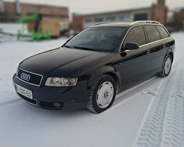 Черный Ауди А4, объемом двигателя 2.5 л и пробегом 290 тыс. км за 6500 $, фото 1 на Automoto.ua