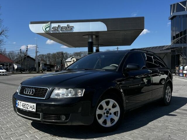 Черный Ауди А4, объемом двигателя 2 л и пробегом 230 тыс. км за 5000 $, фото 1 на Automoto.ua