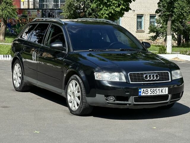 Черный Ауди А4, объемом двигателя 2 л и пробегом 235 тыс. км за 3599 $, фото 1 на Automoto.ua