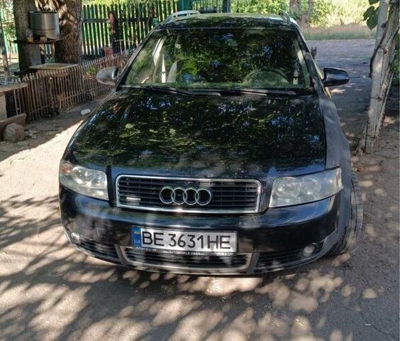 Черный Ауди А4, объемом двигателя 2.5 л и пробегом 350 тыс. км за 2502 $, фото 1 на Automoto.ua
