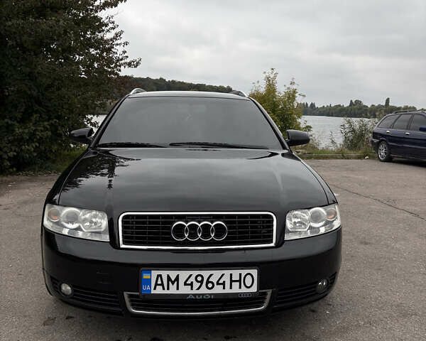 Черный Ауди А4, объемом двигателя 1.8 л и пробегом 332 тыс. км за 5200 $, фото 1 на Automoto.ua