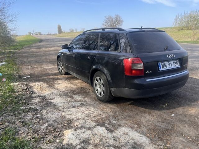 Черный Ауди А4, объемом двигателя 1.9 л и пробегом 485 тыс. км за 2800 $, фото 1 на Automoto.ua