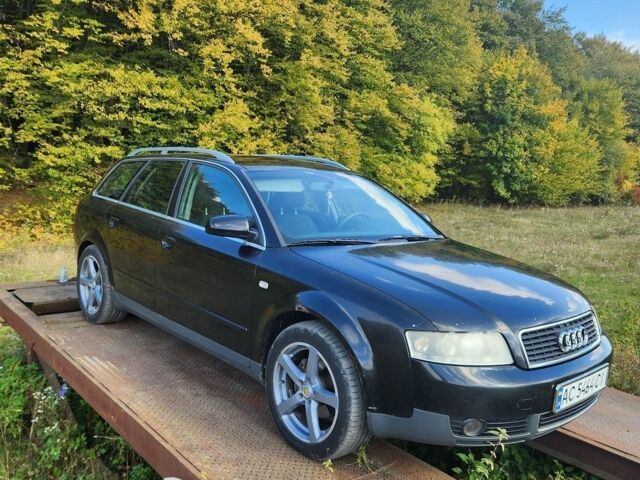 Чорний Ауді А4, об'ємом двигуна 2 л та пробігом 398 тис. км за 3900 $, фото 1 на Automoto.ua