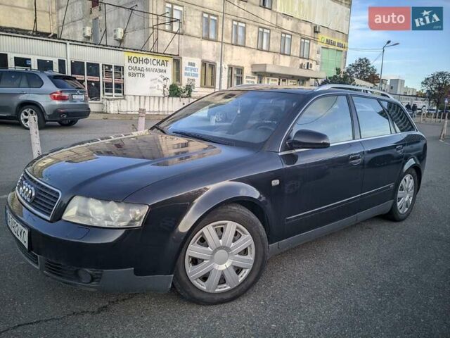 Черный Ауди А4, объемом двигателя 2.5 л и пробегом 321 тыс. км за 5000 $, фото 1 на Automoto.ua