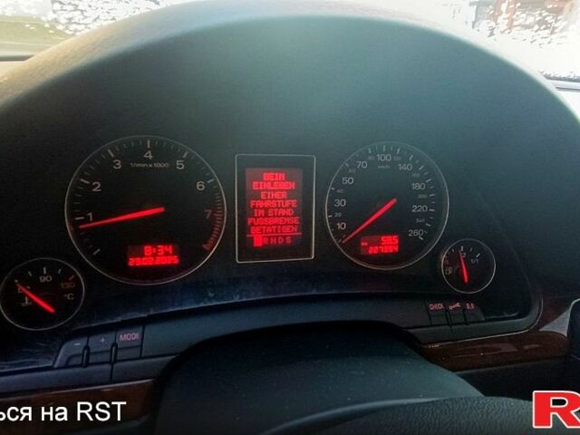 Черный Ауди А4, объемом двигателя 1.8 л и пробегом 230 тыс. км за 7030 $, фото 1 на Automoto.ua