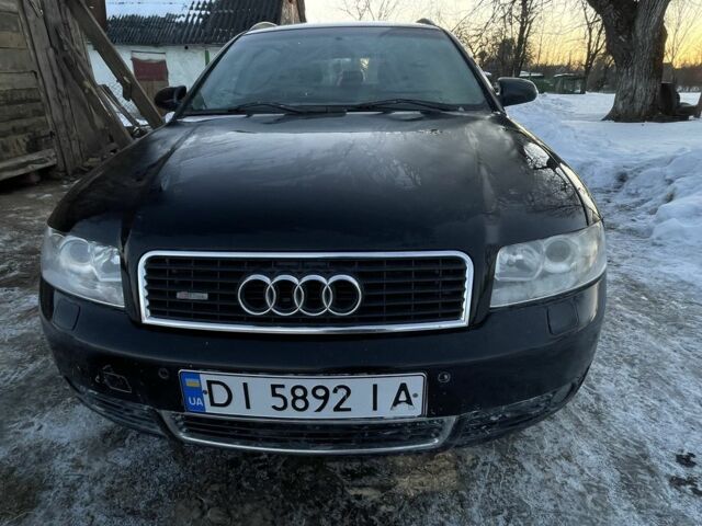 Чорний Ауді А4, об'ємом двигуна 2.5 л та пробігом 406 тис. км за 4600 $, фото 1 на Automoto.ua