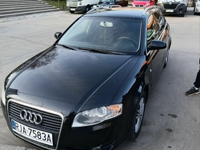 Черный Ауди А4, объемом двигателя 2 л и пробегом 240 тыс. км за 3500 $, фото 1 на Automoto.ua
