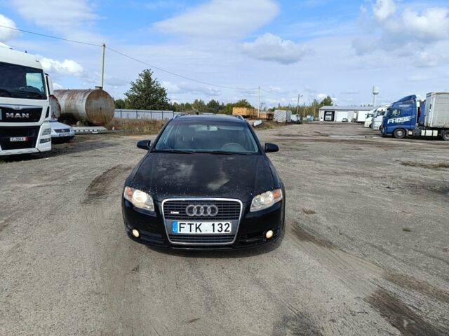 Черный Ауди А4, объемом двигателя 2 л и пробегом 305 тыс. км за 1650 $, фото 1 на Automoto.ua