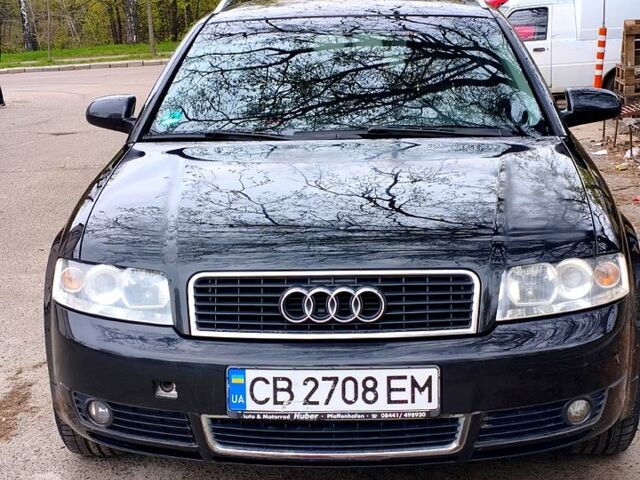 Чорний Ауді А4, об'ємом двигуна 2 л та пробігом 340 тис. км за 4350 $, фото 1 на Automoto.ua
