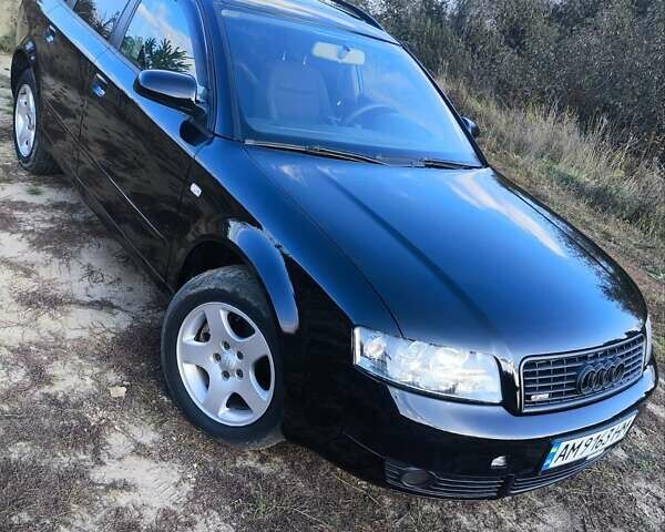 Черный Ауди А4, объемом двигателя 2.5 л и пробегом 350 тыс. км за 4700 $, фото 1 на Automoto.ua