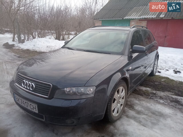 Черный Ауди А4, объемом двигателя 2.5 л и пробегом 398 тыс. км за 4800 $, фото 1 на Automoto.ua