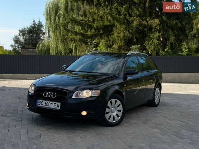 Чорний Ауді А4, об'ємом двигуна 2 л та пробігом 325 тис. км за 4650 $, фото 1 на Automoto.ua