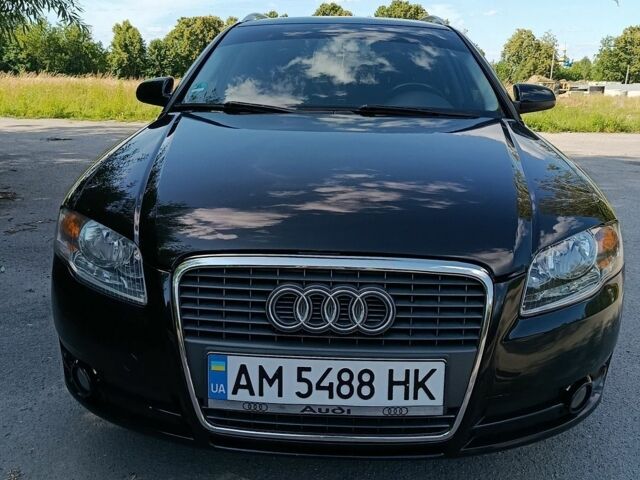 Черный Ауди А4, объемом двигателя 2 л и пробегом 285 тыс. км за 6500 $, фото 1 на Automoto.ua