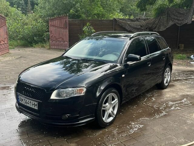 Чорний Ауді А4, об'ємом двигуна 2 л та пробігом 370 тис. км за 6500 $, фото 1 на Automoto.ua