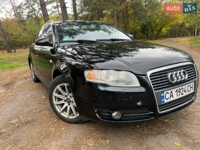 Черный Ауди А4, объемом двигателя 2 л и пробегом 220 тыс. км за 5999 $, фото 1 на Automoto.ua
