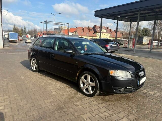Черный Ауди А4, объемом двигателя 2 л и пробегом 300 тыс. км за 3000 $, фото 1 на Automoto.ua