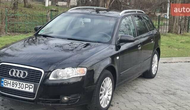 Черный Ауди А4, объемом двигателя 2 л и пробегом 372 тыс. км за 6250 $, фото 1 на Automoto.ua