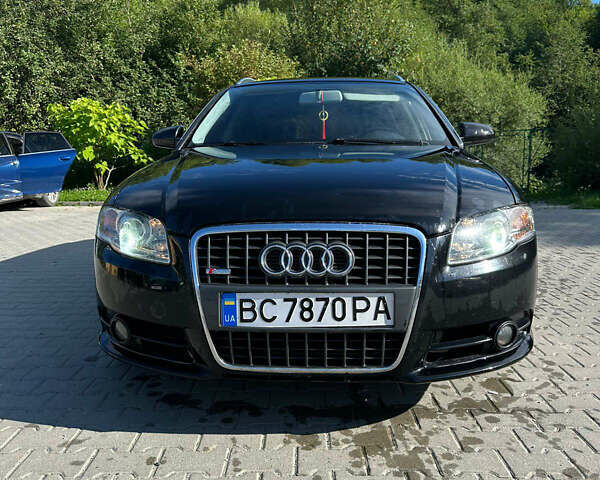 Черный Ауди А4, объемом двигателя 2 л и пробегом 335 тыс. км за 7000 $, фото 1 на Automoto.ua