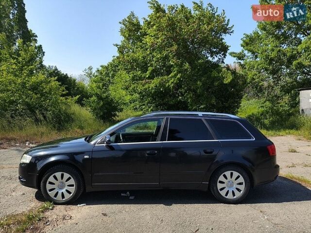 Черный Ауди А4, объемом двигателя 2 л и пробегом 270 тыс. км за 7105 $, фото 1 на Automoto.ua