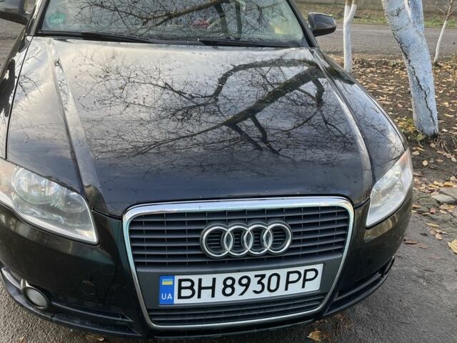 Черный Ауди А4, объемом двигателя 2 л и пробегом 350 тыс. км за 6000 $, фото 1 на Automoto.ua